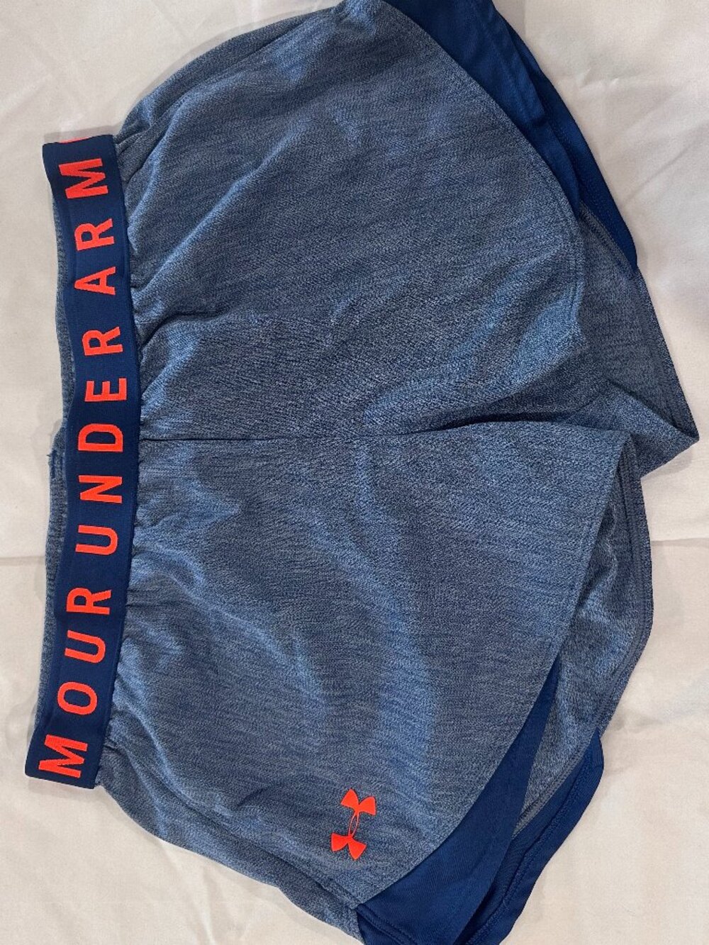 UA Heather Blue Shorts M